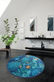 Mijölnir Alfombrilla de baño Marbling Djt Multicolor